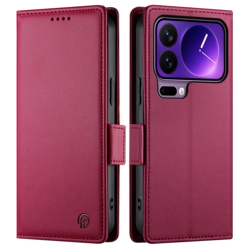 Θήκη Xiaomi 17 Pro 5G - OEM - Flip Πορτοφόλι από Συνθετικό Δέρμα (PU) με TPU - Κόκκινο - Wallet/Stand Θήκη Xiaomi 17 Pro 5G - OEM - Flip Πορτοφόλι από Συνθετικό Δέρμα (PU) με TPU - Κόκκινο - Wallet/Stand