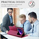 Θήκη Xiaomi 17 Pro 5G - OEM - Flip Πορτοφόλι από Συνθετικό Δέρμα (PU) με TPU - Κόκκινο - Wallet/Stand - Εικόνα 10