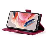 Θήκη Xiaomi 17 Pro 5G - OEM - Flip Πορτοφόλι από Συνθετικό Δέρμα (PU) με TPU - Κόκκινο - Wallet/Stand - Εικόνα 7