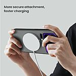 Θήκη Xiaomi 17 Pro 5G - NILLKIN Super Frosted Shield Pro - Σκληρή Θήκη PC+TPU - Μαύρο - MagSafe - Εικόνα 5