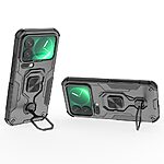 Θήκη Xiaomi 17 Pro 5G - OEM - Σκληρή Θήκη PC+TPU - Μαύρο - Stand/Λουράκι - Εικόνα 3