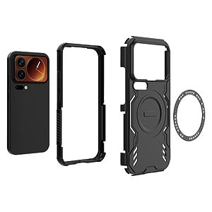 Θήκες Κινητών Αξεσουάρ Xiaomi Redmi 5 24 Θήκη Xiaomi 17 Pro 5G - OEM - Σκληρή Θήκη PC+TPU - Μαύρο - MagSafe - Εικόνα 2