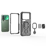 Θήκη Xiaomi 17 Pro 5G - OEM - Σκληρή Θήκη PC+TPU - Μπλε - Stand/Λουράκι - Εικόνα 2