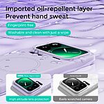 Θήκη Xiaomi 17 Pro 5G - ABEEL - Πλάτη Σιλικόνης - μπλε σκούρο - MagSafe - Εικόνα 4