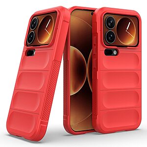 Θήκες Κινητών Αξεσουάρ Xiaomi Redmi 5 10 Θήκη Xiaomi 17 Pro 5G - OEM - Πλάτη TPU - Κόκκινο - Εικόνα 2