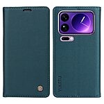 Θήκη Xiaomi 17 Pro Max 5G - YIKATU - Flip Πορτοφόλι από Συνθετικό Δέρμα (PU) με TPU - Πράσινο - Wallet/Stand