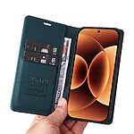 Θήκη Xiaomi 17 Pro Max 5G - YIKATU - Flip Πορτοφόλι από Συνθετικό Δέρμα (PU) με TPU - Πράσινο - Wallet/Stand - Εικόνα 10