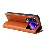 Θήκη Xiaomi 17 Pro Max 5G - YIKATU - Flip Πορτοφόλι από Συνθετικό Δέρμα (PU) με TPU - Καφέ - Wallet/Stand - Εικόνα 8