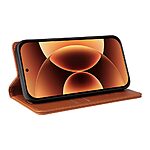 Θήκη Xiaomi 17 Pro Max 5G - YIKATU - Flip Πορτοφόλι από Συνθετικό Δέρμα (PU) με TPU - Καφέ - Wallet/Stand - Εικόνα 9