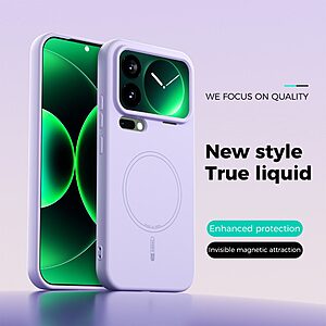 Θήκες Κινητών Αξεσουάρ Xiaomi Redmi 5 2 Θήκη Xiaomi 17 Pro Max 5G - ABEEL - Πλάτη Σιλικόνης - Μωβ - MagSafe - Εικόνα 2