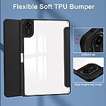 Θήκη Xiaomi Redmi Pad 2 - OEM - Flip Θήκη από Συνθετικό Δέρμα (PU) με PC - Μαύρο - Auto Sleep/Stand - Εικόνα 5