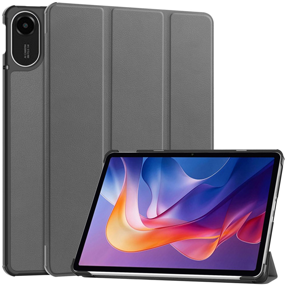 Θήκη Xiaomi Redmi Pad 2 - OEM - Flip Θήκη από Συνθετικό Δέρμα (PU) - Γκρι - Stand Θήκη Xiaomi Redmi Pad 2 - OEM - Flip Θήκη από Συνθετικό Δέρμα (PU) - Γκρι - Stand