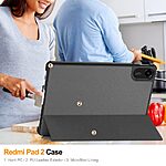 Θήκη Xiaomi Redmi Pad 2 - OEM - Flip Θήκη από Συνθετικό Δέρμα (PU) - Γκρι - Stand - Εικόνα 9