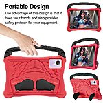 Θήκη Xiaomi Redmi Pad 2 / Pad SE / Pad 6 Pro / Pad 6 / Pad 5 Pro / Pad 5 - OEM - Πλάτη EVA - Κόκκινο - Stand - Εικόνα 3