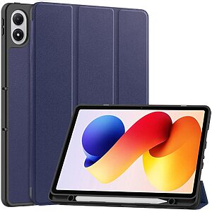 Θήκη Xiaomi Redmi Pad 2 Pro - OEM - Flip Θήκη από Συνθετικό Δέρμα (PU) με TPU - Μπλε - Stand