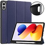 Θήκη Xiaomi Redmi Pad 2 Pro - OEM - Flip Θήκη από Συνθετικό Δέρμα (PU) με TPU - Μπλε - Stand - Εικόνα 2