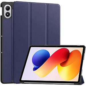 Θήκη Xiaomi Redmi Pad 2 Pro - OEM - Flip Θήκη από Συνθετικό Δέρμα (PU) - Μπλε - Stand