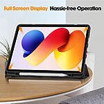 Θήκη Xiaomi Redmi Pad 2 Pro - OEM - Flip Θήκη από Συνθετικό Δέρμα (PU) με TPU - Μαύρο - Stand - Εικόνα 10