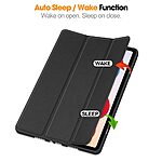 Θήκη Xiaomi Redmi Pad 2 Pro - OEM - Flip Θήκη από Συνθετικό Δέρμα (PU) με TPU - Μαύρο - Stand - Εικόνα 8