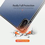 Θήκη Xiaomi Redmi Pad 2 - DUX DUCIS Domo Series - Flip Θήκη από Συνθετικό Δέρμα (PU) - Μπλε - Stand - Εικόνα 8