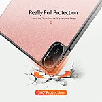 Θήκη Xiaomi Redmi Pad 2 - DUX DUCIS Domo Series - Flip Θήκη από Συνθετικό Δέρμα (PU) με TPU - Ροζ - Stand - Εικόνα 8