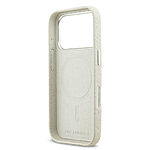 Θήκη Karl Lagerfeld Magsafe με ανάγλυφο σχέδιο και logo επιγραφή Karl Lagerfeld για iPhone 17 Pro μπεζ - Εικόνα 3