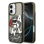 Εντυπωσιακή θήκη Karl Lagerfeld με liquid glitter effect και το iconic Choupette logo - Η Magsafe τεχνολογία συναντά το high-fashion design για απόλυτη προστασία με στυλ