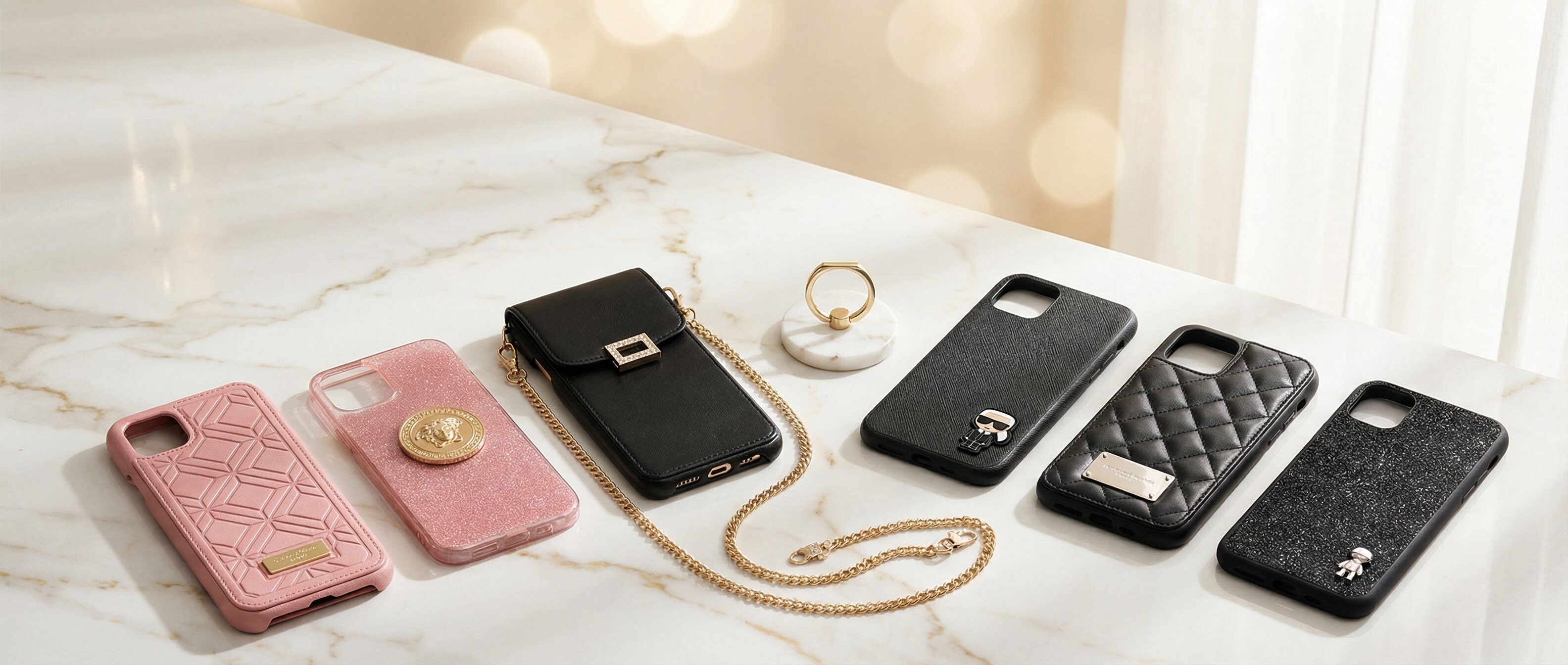 Karl Lagerfeld Collection | Θήκες Κινητού & Αξεσουάρ 1 Θήκες Karl Lagerfeld - Premium Ikonik, Saffiano, Glitter θήκες κινητών - ThikiShop.gr