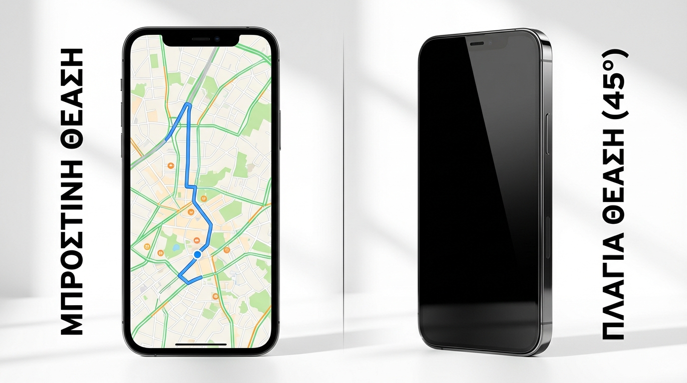 Privacy Glass για Κινητό: Ο Πλήρης Οδηγός 2026 1 Privacy glass προστατευτικό οθόνης - μπροστινή θέαση καθαρή, πλάγια θέαση σκοτεινή