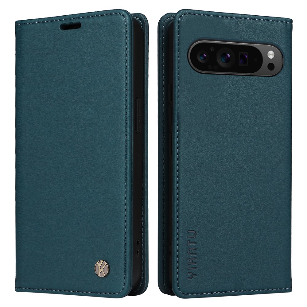 Θήκη Google Pixel 10 Pro XL 5G / 9 Pro XL 5G - YIKATU YK-001 - Flip Πορτοφόλι από Συνθετικό Δέρμα (PU) με TPU - Πράσινο - Wallet/Stand Θήκη Google Pixel 10 Pro XL 5G / 9 Pro XL 5G - YIKATU YK-001 - Flip Πορτοφόλι από Συνθετικό Δέρμα (PU) με TPU - Πράσινο - Wallet/Stand