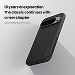 Θήκη Google Pixel 10 Pro XL 5G - NILLKIN Frosted Shield Pro - Σκληρή Πλάτη PC+TPU - Μαύρο - Εικόνα 7