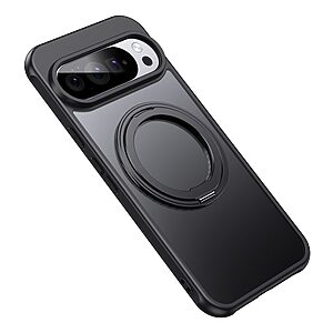 Θήκη Google Pixel 10 Pro XL 5G - OEM - Σκληρή Πλάτη PC+TPU - Μαύρο - Stand - Εικόνα 2