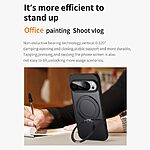 Θήκη Google Pixel 10 Pro XL 5G - OEM - Σκληρή Πλάτη PC+TPU - Μαύρο - Stand - Εικόνα 8