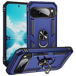 Θήκη Google Pixel 10 Pro XL 5G - OEM - Σκληρή Πλάτη PC+TPU - Μπλε - Stand