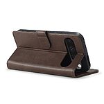 Θήκη Google Pixel 10 Pro XL 5G - LC.IMEEKE - Flip Πορτοφόλι από Συνθετικό Δέρμα (PU) με TPU - Καφέ - Wallet/Stand - Εικόνα 7