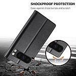 Θήκη Google Pixel 10 Pro XL 5G - LC.IMEEKE - Flip Πορτοφόλι από Συνθετικό Δέρμα (PU) με TPU - Μαύρο - Wallet/Stand - Εικόνα 2