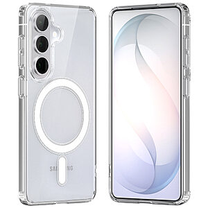 Διάφανη θήκη με ενσωματωμένο Magsafe ring και ενισχυμένες γωνίες - Η προστασία που διατηρεί την πρωτότυπη εμφάνιση του Samsung Galaxy S26 Ultra 5G σου