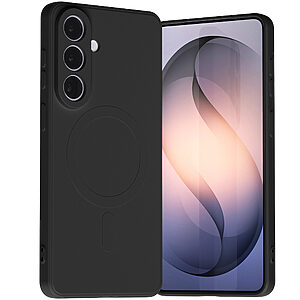 Θήκες Κινητών Αξεσουάρ Vodafone Smart 4 Mini 23 Κομψή μαύρη θήκη με ενσωματωμένη υποστήριξη MagSafe και soft-touch επιφάνεια - Ασφαλής λαβή, προστασία από πτώσεις και άμεση ασύρματη φόρτιση χωρίς συμβιβασμούς