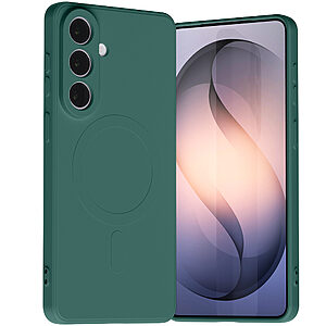 Θήκες Κινητών Αξεσουάρ Vodafone Smart 4 Mini 26 Πράσινη θήκη με premium ματ φινίρισμα και ενσωματωμένο MagSafe ring - Soft-touch επιφάνεια που δεν γλιστράει και προστατεύει με στυλ