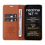 Θήκη Motorola Edge (2025) 5G / 60 Fusion 5G - YIKATU - Flip Πορτοφόλι από Συνθετικό Δέρμα (PU) με TPU - Καφέ - Wallet/Stand - Εικόνα 3