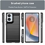 Θήκη Motorola Edge 50 Fusion 5G / Moto G85 5G - OEM - Πλάτη TPU - Μαύρο - Εικόνα 3