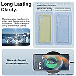 Θήκη Motorola Edge 50 Fusion 5G / Moto G96 5G - IMAK UX-10 Series - Πλάτη TPU - Διάφανο - Εικόνα 6