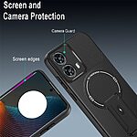 Θήκη Motorola Edge 50 Fusion 5G - OEM - Σκληρή Πλάτη PC+TPU - Γκρι - Stand - Εικόνα 6