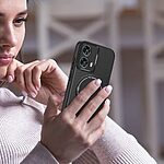 Θήκη Motorola Edge 50 Fusion 5G - OEM - Σκληρή Πλάτη PC+TPU - Γκρι - Stand - Εικόνα 7