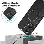 Θήκη Motorola Edge 50 Fusion 5G - OEM - Σκληρή Πλάτη PC+TPU - Μαύρο - Stand - Εικόνα 5