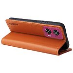 Θήκη Motorola Edge 50 Fusion 5G - YIKATU YK-001 - Flip Πορτοφόλι από Συνθετικό Δέρμα (PU) με TPU - Καφέ - Wallet/Stand - Εικόνα 3