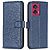 Θήκη Motorola Edge 50 Fusion 5G - BINFEN COLOR BF17 - Flip Πορτοφόλι από Συνθετικό Δέρμα (PU) με TPU - Μπλε - Wallet/Stand