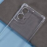 Θήκη Motorola Edge 50 Fusion 5G - OEM - Πλάτη TPU - Διάφανο - Λουράκι - Εικόνα 5