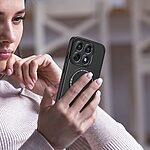 Θήκη Motorola Edge 60 5G / Fusion 5G - OEM - Σκληρή Πλάτη PC+TPU - Μαύρο - Stand - Εικόνα 7