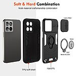 Θήκη Motorola Edge 60 Fusion 5G - OEM - Σκληρή Πλάτη PC+TPU - Μαύρο - Stand - Εικόνα 6